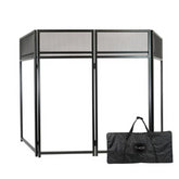 Thor Mobile DJ Foldable Stand with Carry Bag & Overhead Lighting Gantry Stand